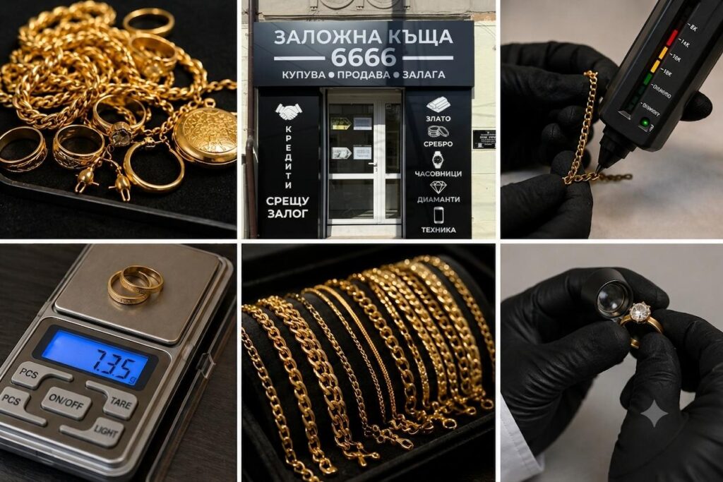 Изкупуване на злато в Пазарджик - Заложна къща 6666
