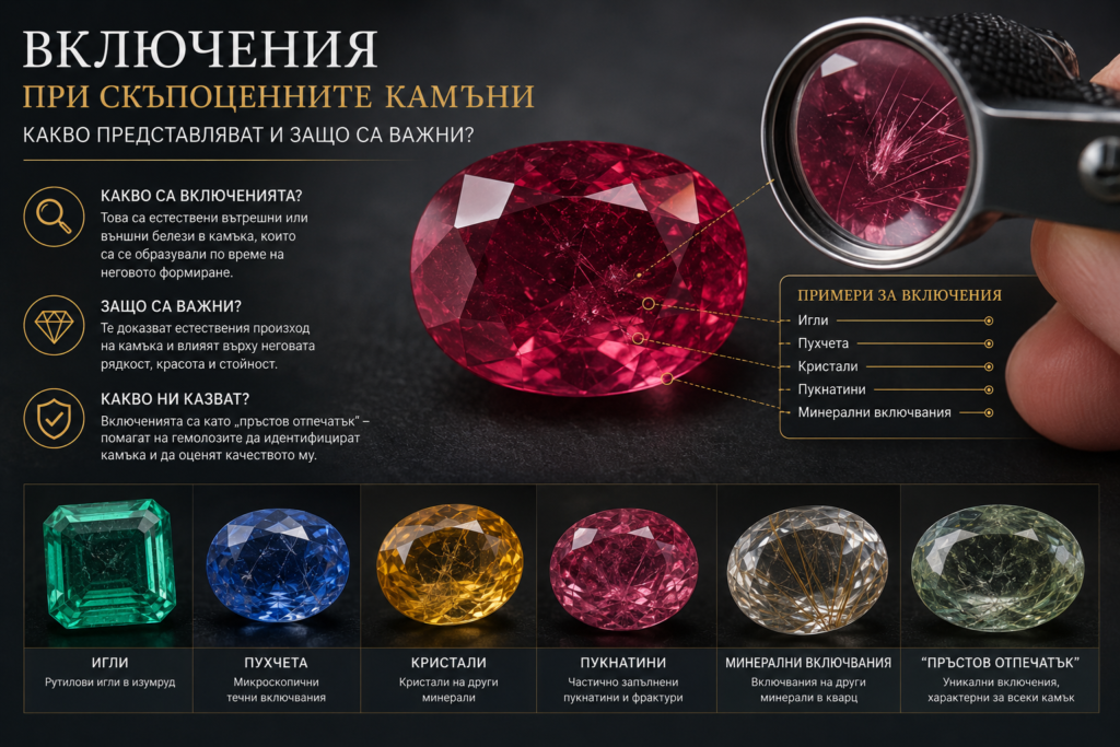 Включения при скъпоценните камъни – какво представляват и защо са важни?